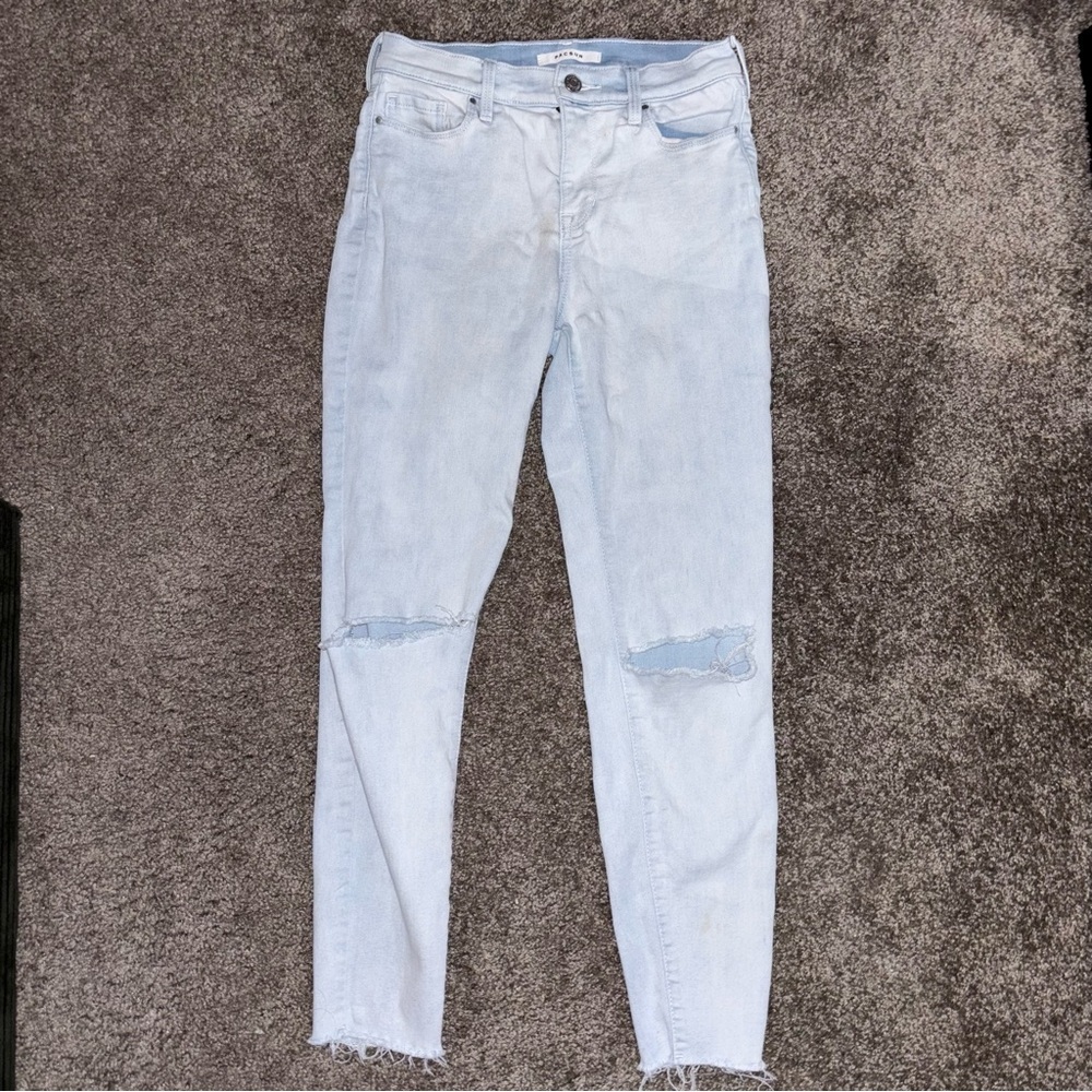 PacSun Sky Blue High Rise Jeggings
